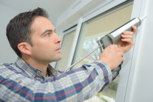 caulking is part of window seal treatment